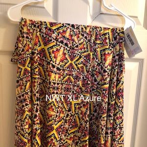 Lularoe xl azure skirt
